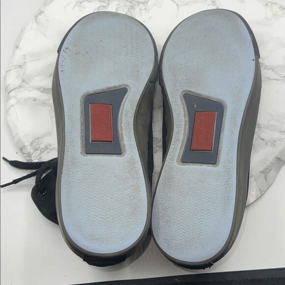 CONVERSE JACK PURCELL Black Leather High Top Sneakers-10.5 - Picture 7 of 7